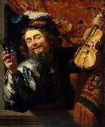 Gerrit van Honthorst The Merry Fiddler china oil painting artist